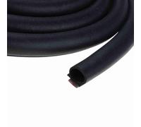 YWBL-WH 5 Metros Pequeños D z Formas P Tipo de Auto Sellado de Sellado de Sellado de Rayas de Goma con Adhesivo para Camiones de Vehículos Recreativos Motocicleta (forma de p)