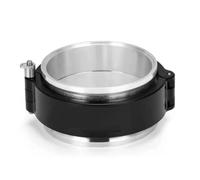 YWBL-WH Abrazadera de Banda en V de Liberación Rápida, Abrazadera de Tubo de Intercooler Universal de 4 Pulgadas (BLACK)