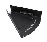 YWBL-WH Abrazadera de Esquina para Carpintería, Abrazadera de ángulo Recto de Acero Inoxidable Ajustable de 45 a 90 Grados con Líneas de Escala y Perilla de Trinquete, para Soldar