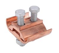 YWBL-WH Abrazadera de Ranura Paralela 2 Pernos Abrazadera de Cable de Ranura Paralela Cobre Tipo T para 50 a 240 mm² con Pernos Dobles Área de de Grande Alta Conductividad