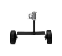 YWBL-WH Accesorio para Rueda de Podadora con Soporte Resistente | Diseño universal, Construcción robusta de hierro, Configuración rápida, Se adapta a varios modelos de recortadoras