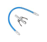 YWBL-WH Acoplador de Grasa, Construcción de Hierro, Boquilla de Doble de Alta Presión con Manguera de 40 Cm para Engrase Automotriz Profesional