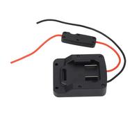 YWBL-WH Adaptador de Cable de Alimentación Satélite Rectangular, 16 AWG con Fusibles de 30 A para Modelos de Batería Parkside X20V 20 V PAP20A1 PAP20A3 PAP20B1 PAP20B3, Salida de Alimentación