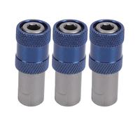 YWBL-WH Adaptador de Liberación Rápida para Portabrocas de Vástago Hexagonal con Acero Tratado Térmicamente para Destornilladores Eléctricos y Manuales, Automoción y carpintería.