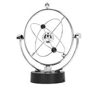 YWBL-WH Adorno de Movimiento Perpetuo, Modelo de Solar de Bola Oscilante Magnética 3D, Juguete de Escritorio Educativo de órbita Energética para Oficina y Niños