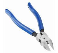 YWBL-WH Alicates Diagonales de 8 Pulgadas, Cortadores de Alambre de Acero Al Cromo Vanadio para Cortes Limpios Al Ras, Cortadores Laterales con Resorte para Proyectos Electrónicos y de Bricolaje