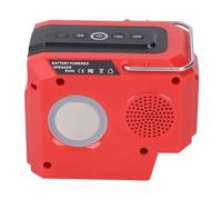 YWBL-WH Altavoz del Lugar de Trabajo con Múltiples Características, Verdadera Función Estéreo Inalámbrica para Trabajadores del Sitio de Trabajo, Admite Múltiples Métodos de Conexión