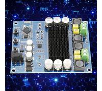 YWBL-WH Amplificador Bluetooth TPA3116 de 120 W, Placa Amplificadora de Audio Digital con Doble Canal, Tamaño Compacto para Sistemas de Audio para el Hogar y el Automóvil