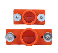 YWBL-WH Aplicador de Pegamento de 2 Piezas, Esparcidor de Pegamento para Carpintería de Ancho Ajustable para Muebles de Tableros de Gabinetes, con Líneas Adhesivas Uniformes Limpias