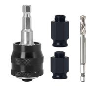 YWBL-WH Árbol de Sierra Perforadora, Construcción de Acero Al Carbono y Acero Aleado, Eliminación Rápida de Material, Textura Antideslizante, con Taladro Central para Carpintería,