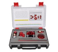 YWBL-WH ARCS Paralelos Marcado de Madera Gage Gage Herramienta de Garabato de Doble Propósito con Perilla Ajustable para Líneas Rectas Círculos y Arcos de Aleación de Aluminio Cuerpo