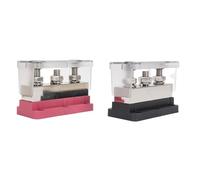 YWBL-WH Barra Colectora 600A, Bloque de Distribución de Energía con Pernos M10 para Vehículos Marinos, Barcos RV, Bloques de Terminales de Cobre, Material de Acero Inoxidable de