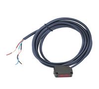 YWBL-WH BERM Interruptor Fotoeléctrico Infrarrojo Material ABS Sensor de Haz Pasante con Cable de para Puertas de Automóviles Garajes Líneas de Montaje 12-24 V CC -25 ℃ a + 75 ℃ (E3Z-D81)