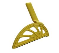 YWBL-WH Bloque de Empuje para Sierras de Mesa y Máquinas de Fresadoras de una Sola Perilla para Ajustes Fáciles de Ajustes y Profesionales de Plástico Amarillo de 3/8 Pulgadas de Ancho