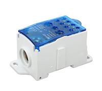 YWBL-WH Bloque de Hauplinische de Rail DIN con Multi -Alambre -Exhibición 400A 690 V para Cajas de Distribución (Blue)
