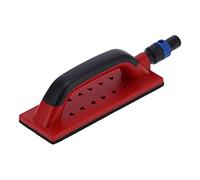 YWBL-WH Bloque de Molienda sin Polvo Lijadora Liviana ABS de 9 Pulgadas con Gancho y Bucle para Pulir Madera y Limpieza de Edificios Succión Ajustable Área de Pulido Grande