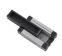 YWBL-WH Bloque de Rodamiento Deslizante de Riel de Movimiento Lineal MGN12H de Deslizamiento Más Suave para Impresora 3D, Intercambiable de Alta Precisión, de Sellado Completo, Buen Acero para