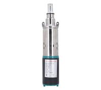 YWBL-WH Bomba de Tornillo de Corriente Directa de 12V, Bomba Sumergible de Pozo Profundo de Acero Inoxidable, Caudal de Cabeza de 30m para de Energía Solar de Depósito de Agua