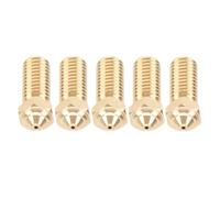 YWBL-WH Boquillas de Latón de 0,8 Mm, Temperatura Constante, Compatible con PLA, ABS, PETG, TPE, TPU y PC, Reemplazo de Estructura en Forma de Embudo, Tecnología de Torno CNC
