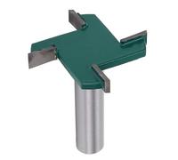 YWBL-WH Broca de Enrutador de Alerter CNC de 2 Pulgadas de Diámetro CNC, Corte de Limpieza Eficiente para la Bosadora de Madera con 4 Flautas, Vástago de 1/2 Pulgada, Altura de Corte de