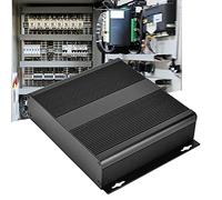 YWBL-WH Caja de Aleación de Aluminio, Caja de Proyectos Electrónicos Fundidos a Presión con Acabado de óxido Negro Arenado, para Decodificador de Controlador de Placa de Circuito PCB