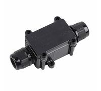 YWBL-WH Caja de Conexiones Impermeable, Caja Eléctrica de Construcción de PC con Clasificación IP68 y Conector de 2 Vías para Protección de Líneas de Cables Subterráneos Al Aire Libre