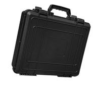 YWBL-WH Caja para Satélite, Carcasa de Plástico ABS a Prueba de Lluvia con Interior de Espuma para Mini Antena, Protección de Viaje, Camping Exterior