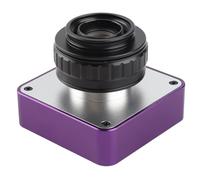 YWBL-WH Cámara Microscopio 51MP, Adaptador Lente C Mount 0.35X, Salida de Video HD 60FPS para Microscopía Trinocular Estéreo Industrial (Enchufe de la UE)