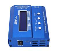 YWBL-WH Cargador de Batería B6mini, Descargador de Equilibrio de Batería de Litio LiPo de 80W 6A con Pantalla LCD, para Baterías NiCd NiMH Li-Ion LiPo Life