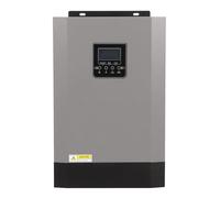 YWBL-WH Cargador Inversor Híbrido Solar de Onda Sinusoidal Pura de 8000 VA con Módulo WiFi, Controlador Inversor de Salida de Alta Potencia para Aplicaciones de Vigilancia, Aleación de Aluminio