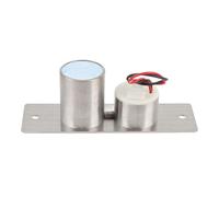 YWBL-WH Cerradura de Perno de Caída Eléctrica Mini Cerradura de Embutir Integrada de Acero Inoxidable con Perno de 12 Mm para Puertas de Metal de Madera de Vidrio Control de Acceso de Seguridad