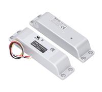 YWBL-WH Cerradura Eléctrica con Pernos, Cerraduras Electrónicas para Puertas, Herramientas de Bloqueo Montadas en Superficie para de Control de Acceso, Garaje DC