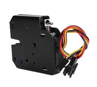 YWBL-WH Cerradura Eléctrica Resistente de Acero Al Carbono, A Prueba de Golpes, Antipalanca, 150 Kg con Fácil Instalación, CC 12 V 2 A para Entrega, Sistemas de Seguridad para el Hogar