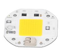 YWBL-WH Chip de Luz COB de 220 V, Chip LED sin Unidad, Disipación de Calor, Cuentas de Lámpara COB de Aluminio, Alto Brillo, Vida útil de 30000 Horas para Lámpara de Bricolaje, Reflector, (70W