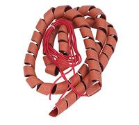 YWBL-WH Cinta Calefactora de Silicona en Espiral, Cable Calefactor de Silicona de 70 W, Envoltura Calefactora de Tubería Flexible para Tuberías de Metal y Plástico, Conexión en Serie o Paralela para