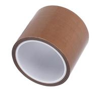 YWBL-WH Cinta de Fibra óptica Recubierta de PTFE Clase de Baja Fricción con Alta Temperatura para el Sellado de Muebles de Madera, Cinta Adhesiva de Fibra de Vidrio de 3 Pulgadas para el Taller de