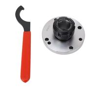 YWBL-WH Collet Collet Chuck High Carbon Steel CNC Tordhe Chuck para Fresadoras, 100 Mm de Diámetro