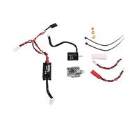 YWBL-WH Combo ESC de Motor RC, Kit de Alimentación sin Escobillas 50A 2-3S con Adaptador de Enlace WiFi para Coche Trepador de Control Remoto 1/12 1/16 /18/24