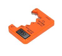 YWBL-WH Comprobador de Batería Probador Digital de Capacidad de Batería para C AA AAA D N 9V 6F22 1.5V 3V Botón, Material ABS Dispositivo Compacto Confiable Fácil de Usar para Herramientas de (ORANGE)