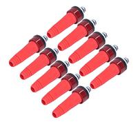 YWBL-WH Conector del Panel de Cable de Soldadura de 10 Conjuntos Brasas de Goma Máquina de Soldadura Europea Enchufe de Enchufe Rápido para Eléctrica/máquina de Blindada por Gas