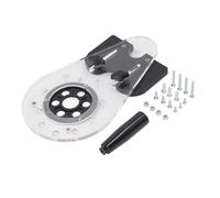 YWBL-WH Conjunto de Base del Enrutador, Acrílico Transparente, Estable, Corte Preciso para Tallado de Recorte, Fabricación de Puertas de Madera de Decoración del Hogar con Guía de Enrutador