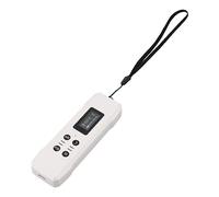 YWBL-WH Contador Geiger Detector de Radiación Nuclear Dosímetro Recargable de Mano con Pantalla LCD Monitor en Tiempo Real para Rayos X Monitor de Radiación Portátil de Rayos Gamma Beta (WHITE)