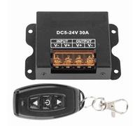 YWBL-WH Controlador Atenuador LED Material de Hierro Tira de Luz Atenuador Controlador de Interruptor Remoto DC5V a 24V 30A