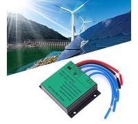 YWBL-WH Controlador de Carga para Turbina Eólica, 48V 600W 15A Impermeable | Regulación inteligente PWM, protección de frenado contra exceso de velocidad, disipación de calor de aluminio, pantalla de