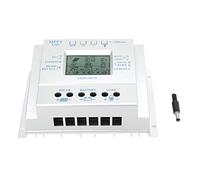 YWBL-WH Controlador de Carga Solar 80A Pantalla LCD 12V 24V Sistemas de | MPPT Power Tracking, PWM Charging, Photovoltaic Panel Compatibility, Battery Undervoltage Protection