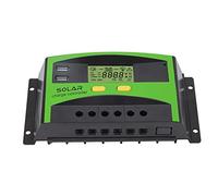 YWBL-WH Controlador de Carga Solar PWM 12V 24V con Pantalla LCD y Doble