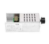 YWBL-WH Controlador de Velocidad del Motor de Alta Potencia de 6000 W Regulador de Voltaje SCR con Caja Módulo Atenuador de 220 V con Disipador de Calor Grande para Control de Velocidad