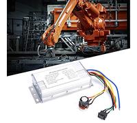 YWBL-WH Controlador de Velocidad del Motor de CC, 12 V-60 V 70 A PWM Placa de Circuito de Rotación Reversible Potenciómetro Control de Velocidad Calefacción Pequeña, Alto Momento de Fuerza, Adecuado