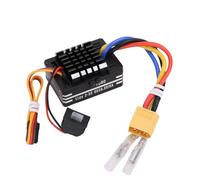 YWBL-WH Controlador de Velocidad Electrónico Cepillado, ESC A Prueba de Agua de 80 A para Barco de Coche RC con Salida BEC de 5 A, Admite Motores 540 550 750, Detección Automática del