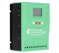 YWBL-WH Controlador Híbrido Eólico Solar 12V 24V MPPT Boost Charge con Pantalla LCD para Sistemas de Energía Renovable Estaciones de Monitoreo de Iluminación Solar Eólica (GPI1010K)